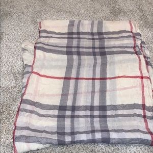 Plaid scarf